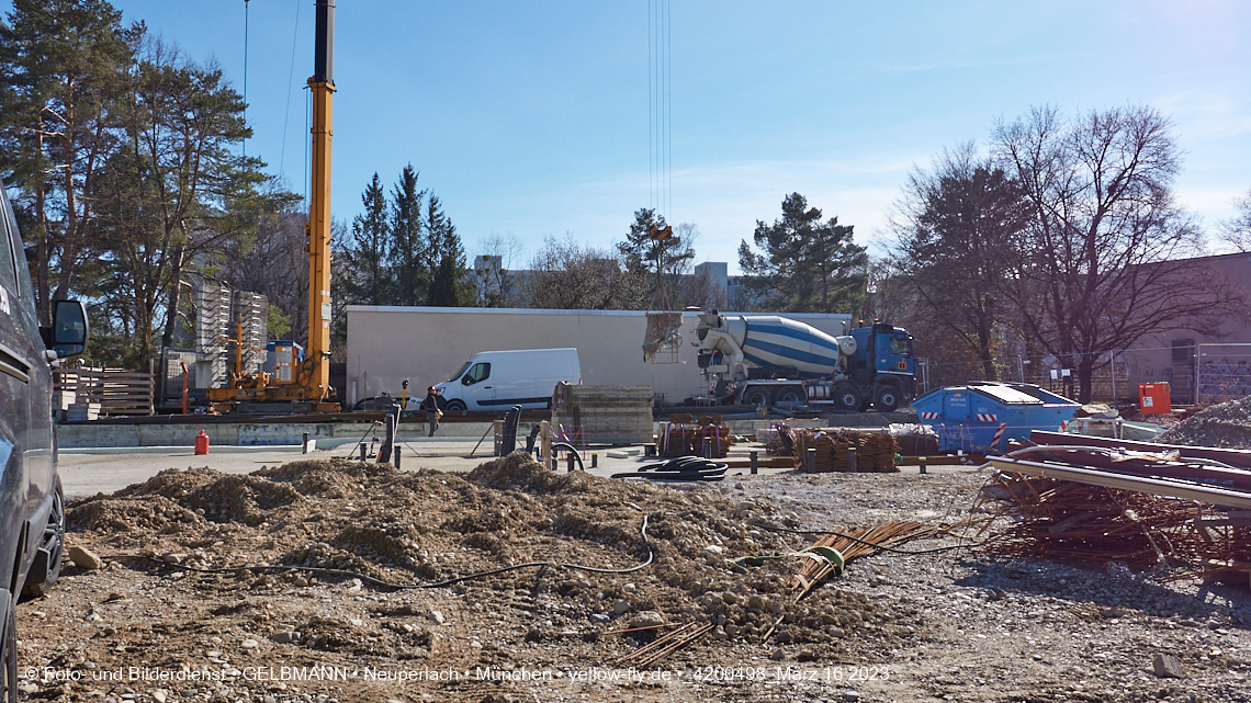 16.03.2023 - Haus für Kinder in der Quiddestraße 3 in Neuperlach